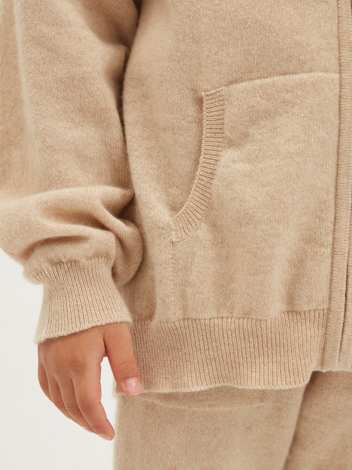 Organic Colour Cashmere Knit Baby Pants