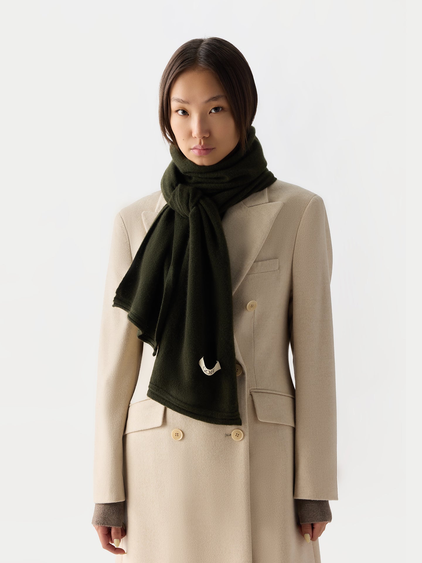 Cashmere Jersey Knit scarf