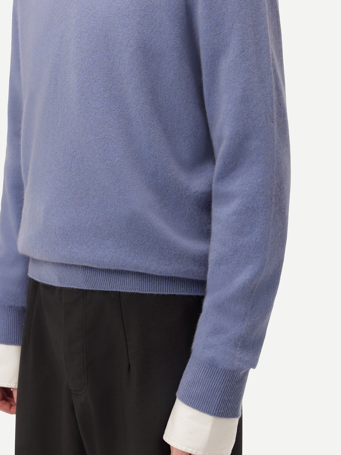 Men's Cashmere Basic Crew Neck Sweater English Manor - Gobi Cashmere