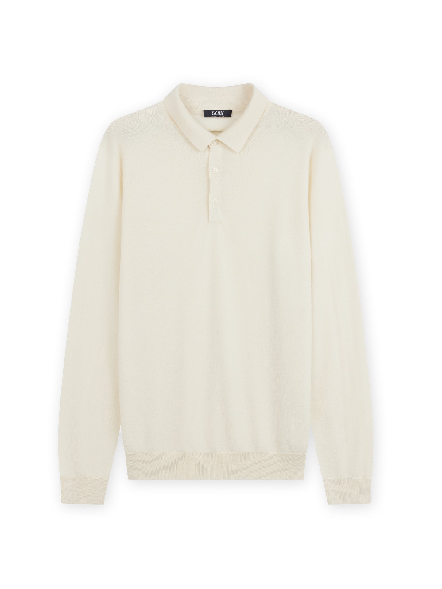 Polo da uomo in cashmere e seta