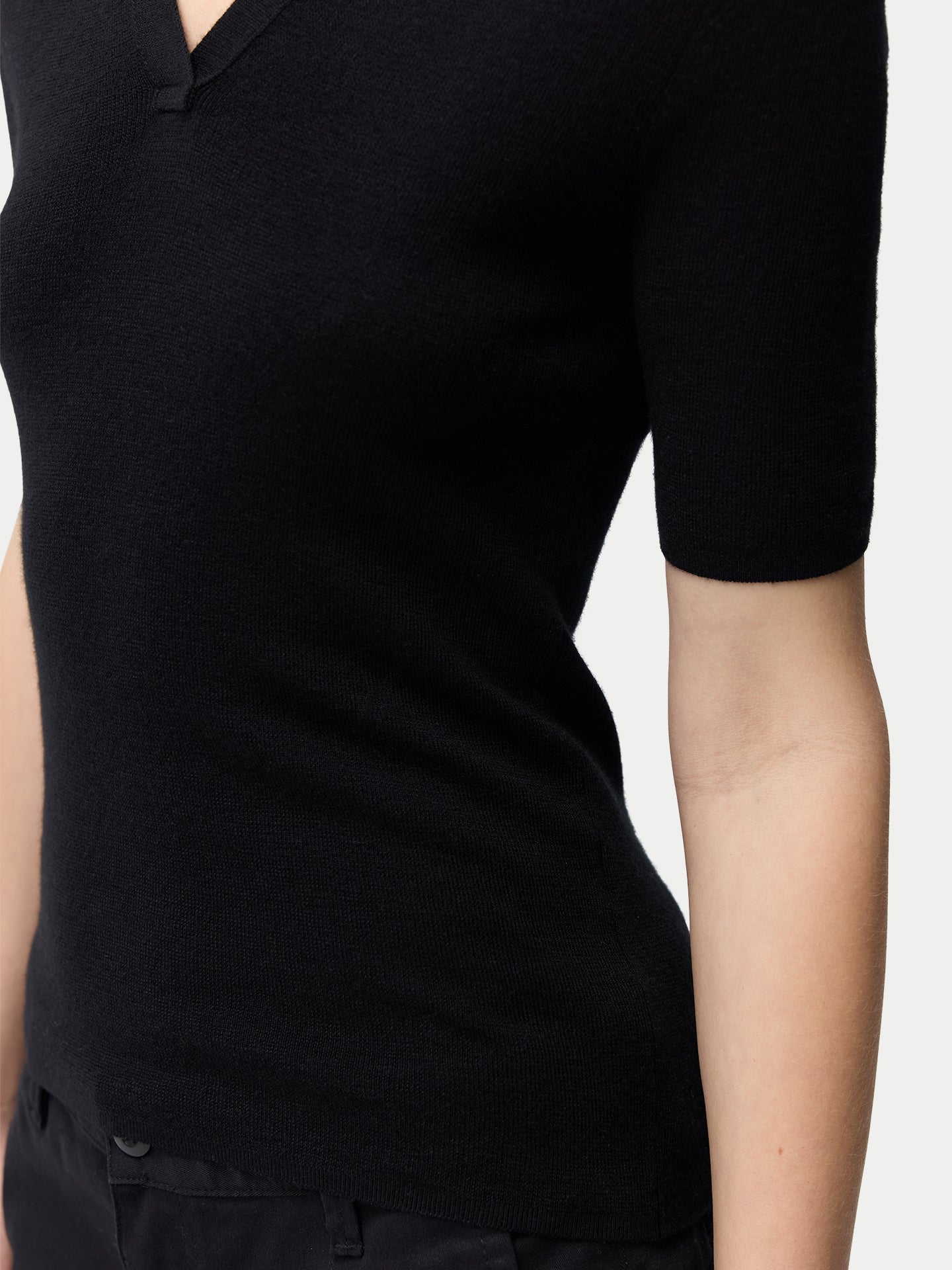 Cashmere Silk Women's Polo Shirt