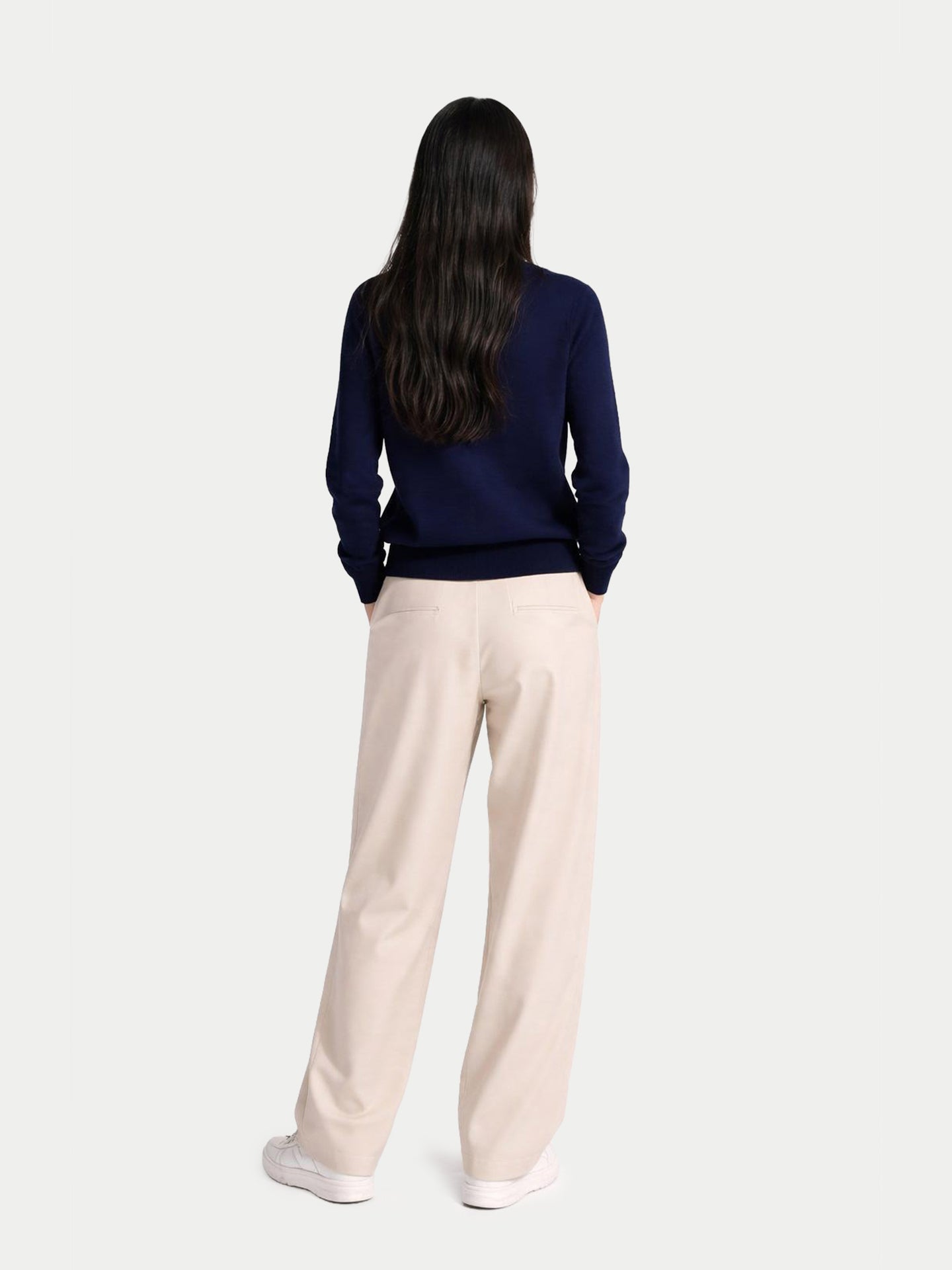 Women C-Neck Cashmere Sweater