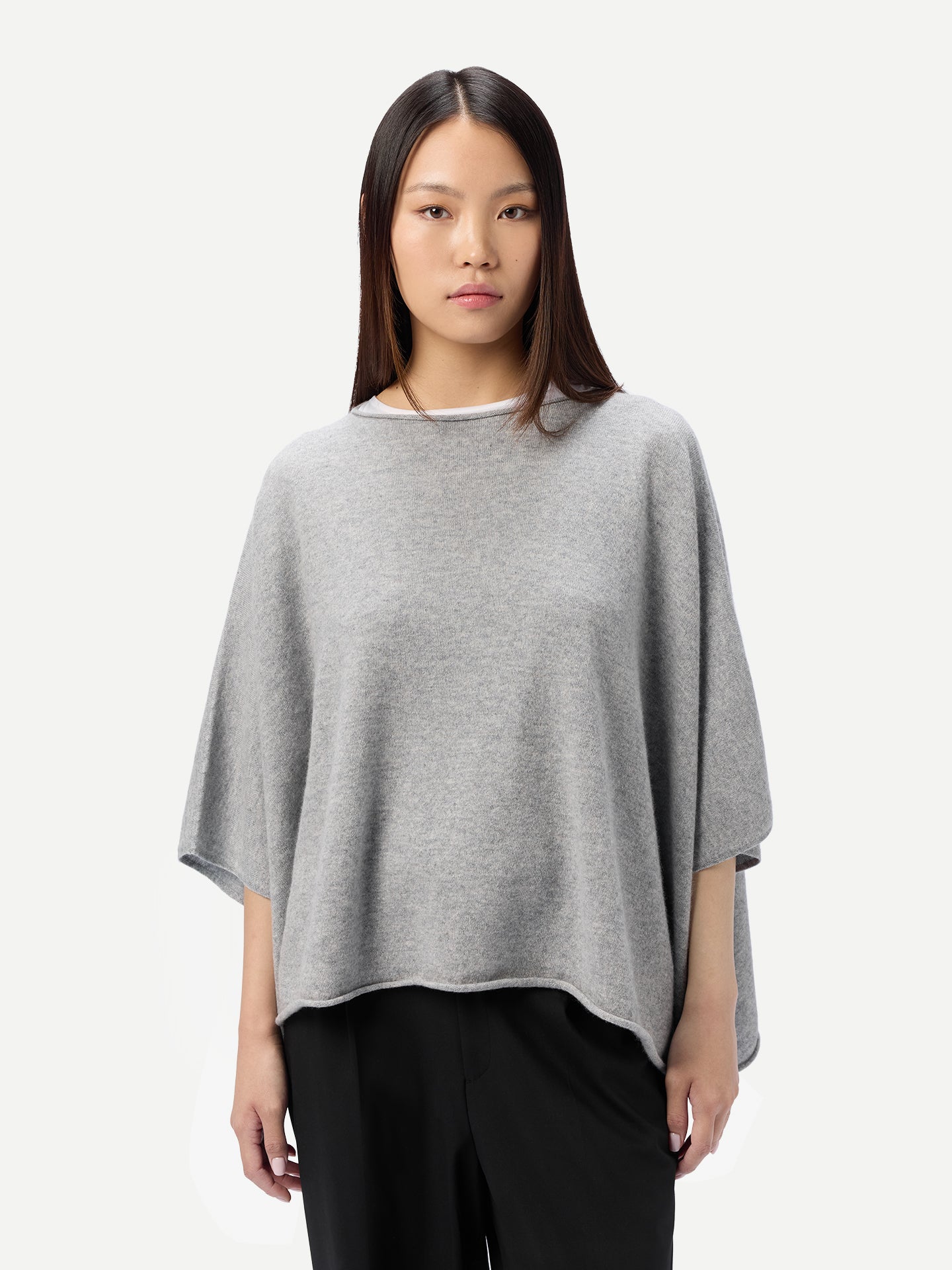 Timeless Knitted Poncho