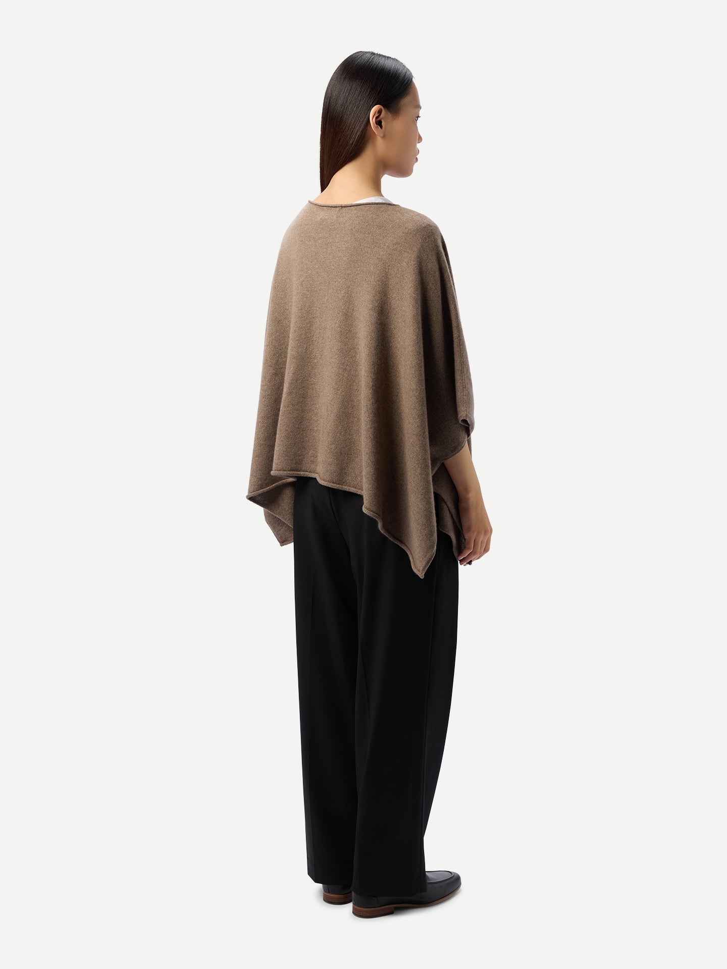 Organic Colour Timeless Knitted Poncho