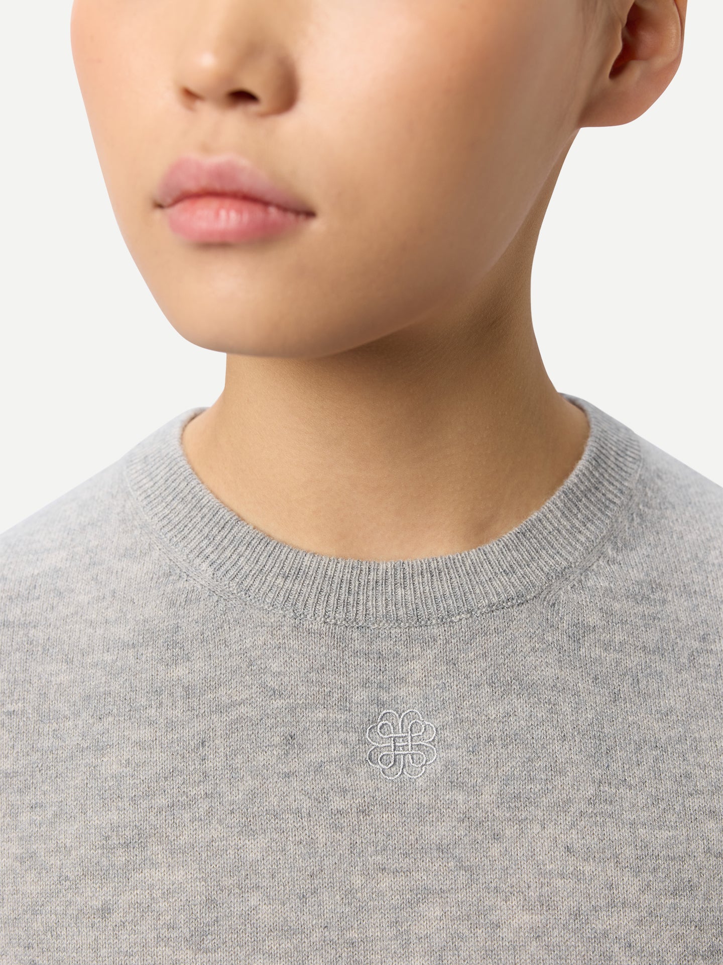 Short-Sleeve Cashmere Sweater
