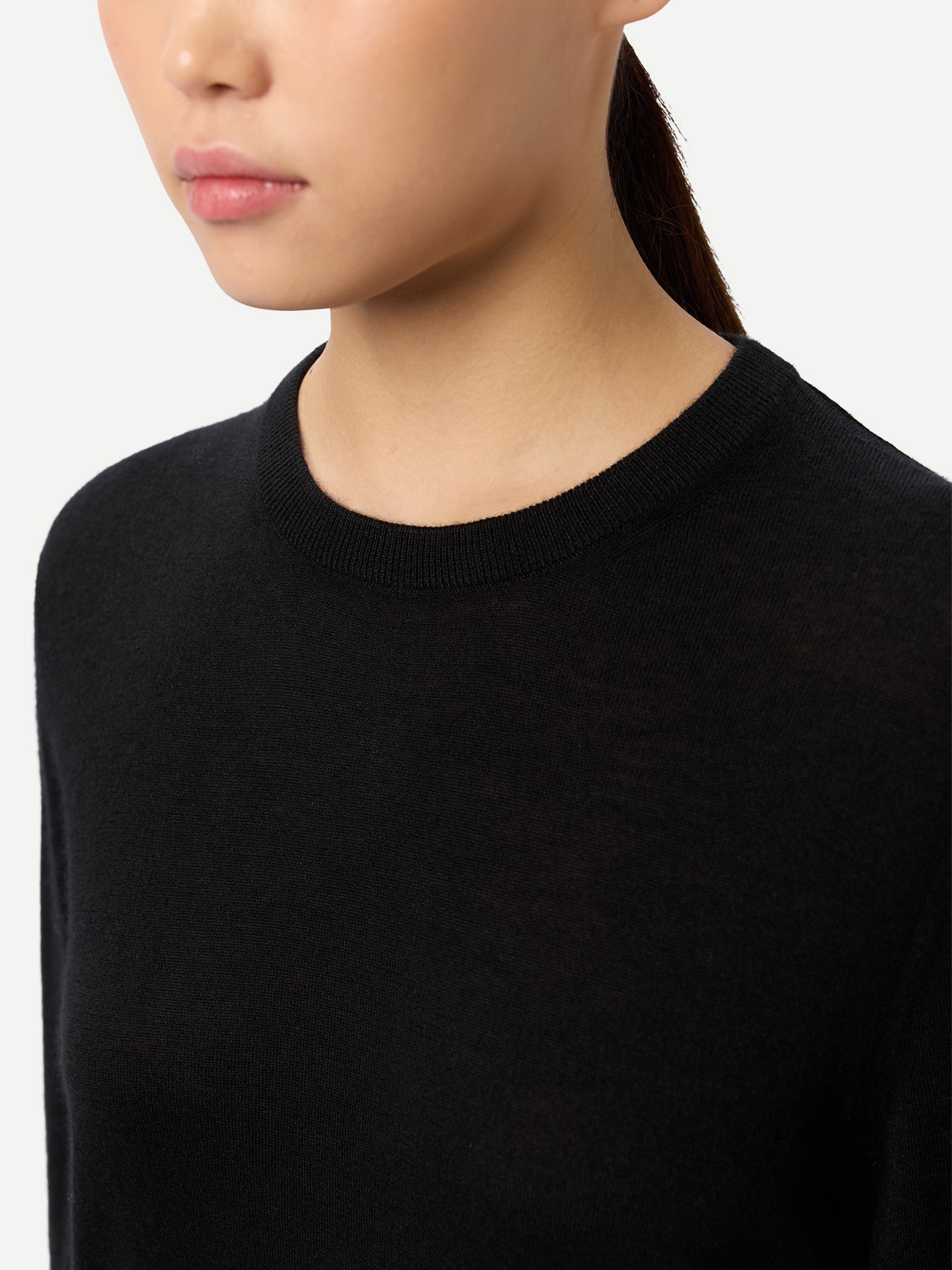 Women C-Neck  Cashmere Sweater