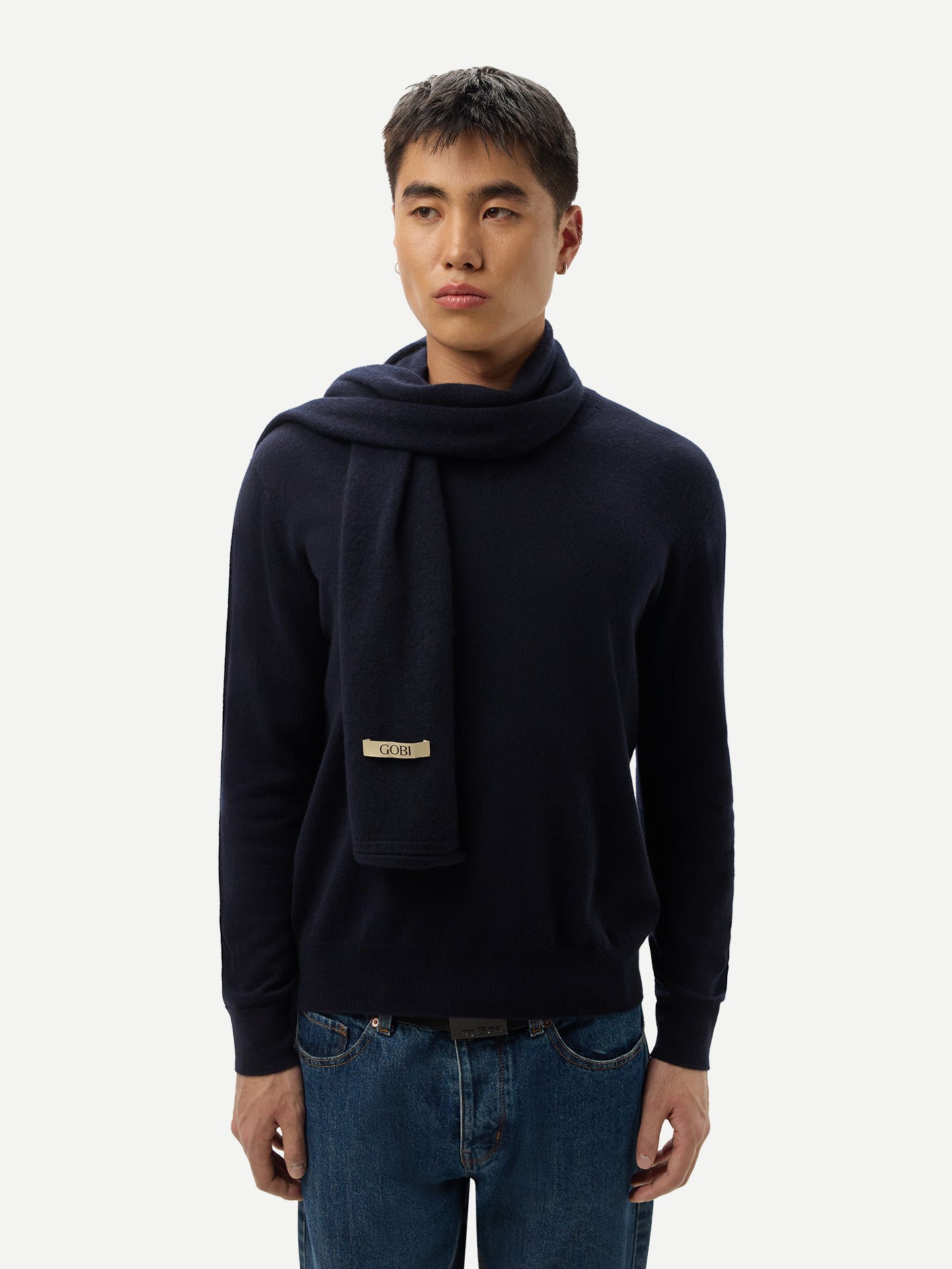 Cashmere Jersey Knit scarf