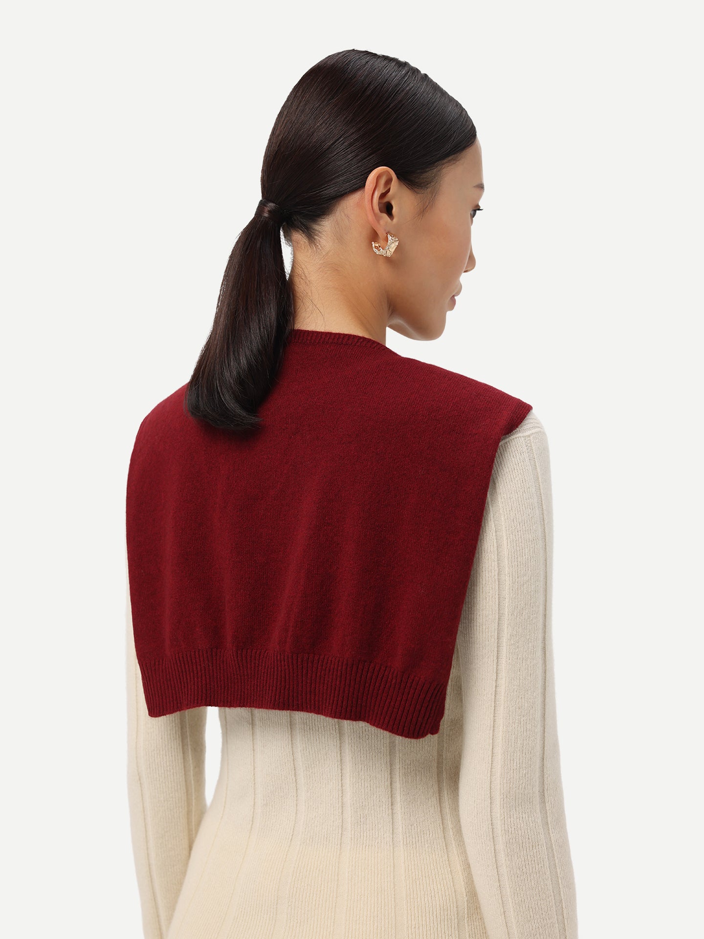 Women's Cashmere Shoulder Wrap Rhododendron - Gobi Cashmere