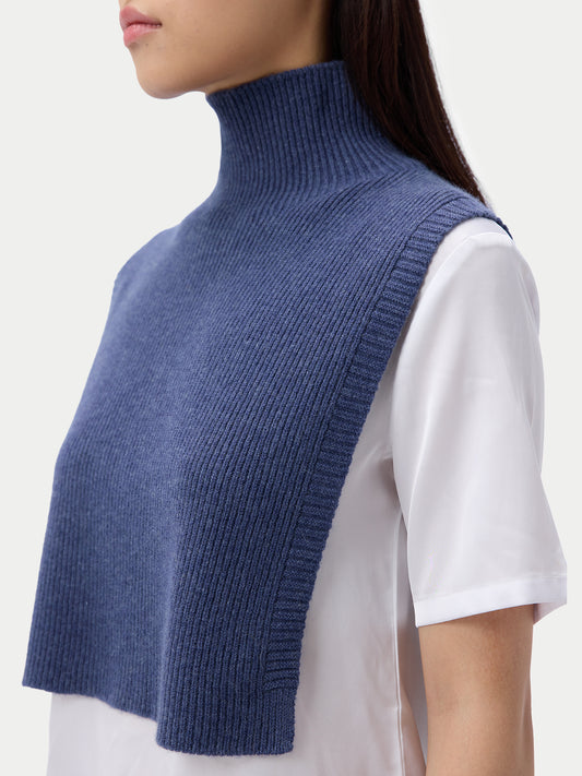 High Neck Cashmere Scarf Shawl