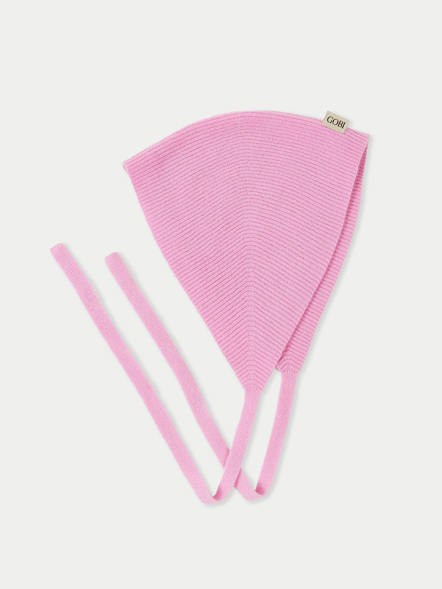 Women's Cashmere Mohair Bonnet Pink Frosting - Gobi Cashmere 