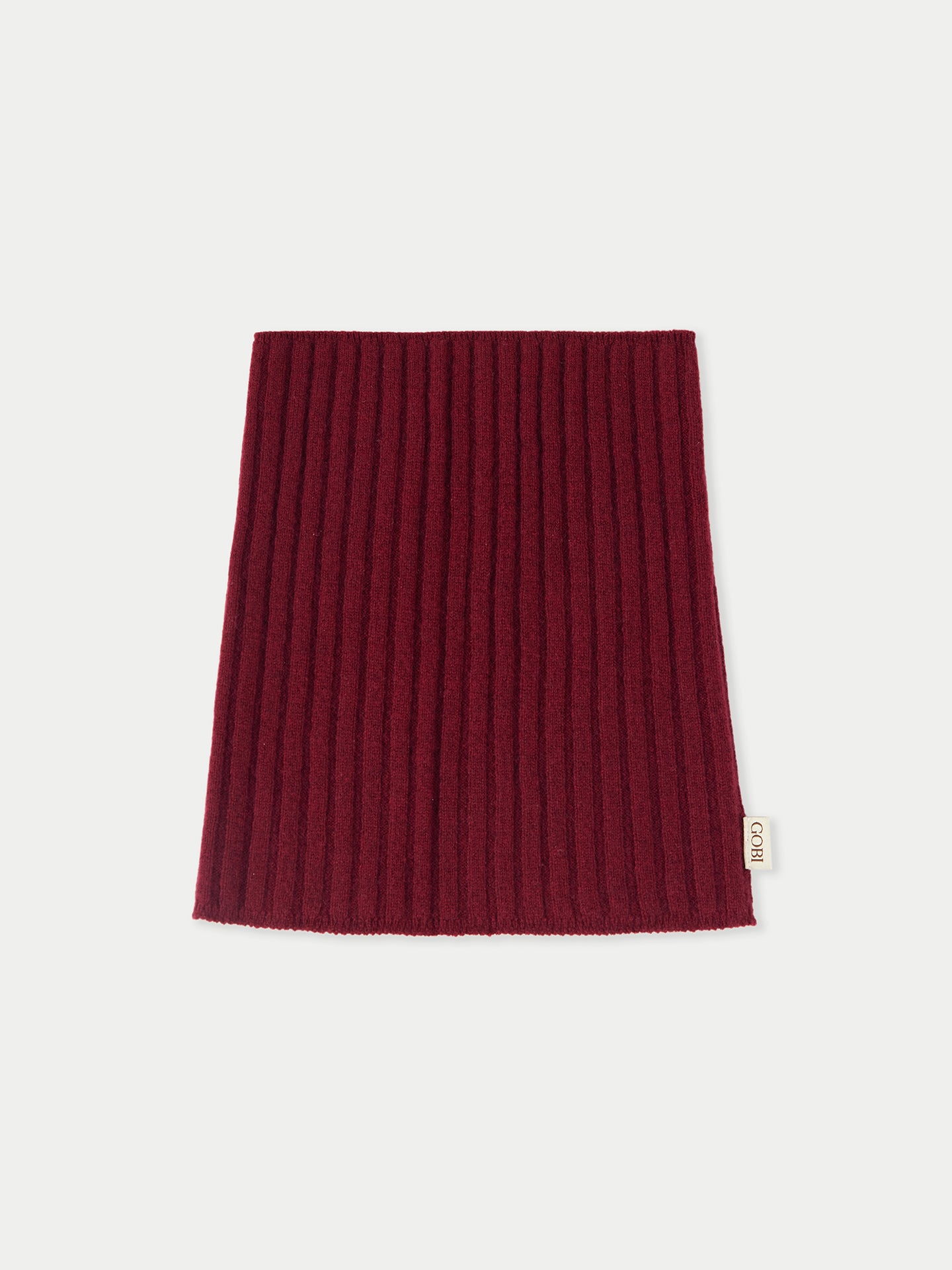 Women's Cashmere Neck Collar Scarf Bordeaux - Gobi Cashmere