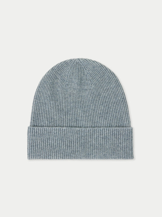 Cashmere Rib Knit Beanie