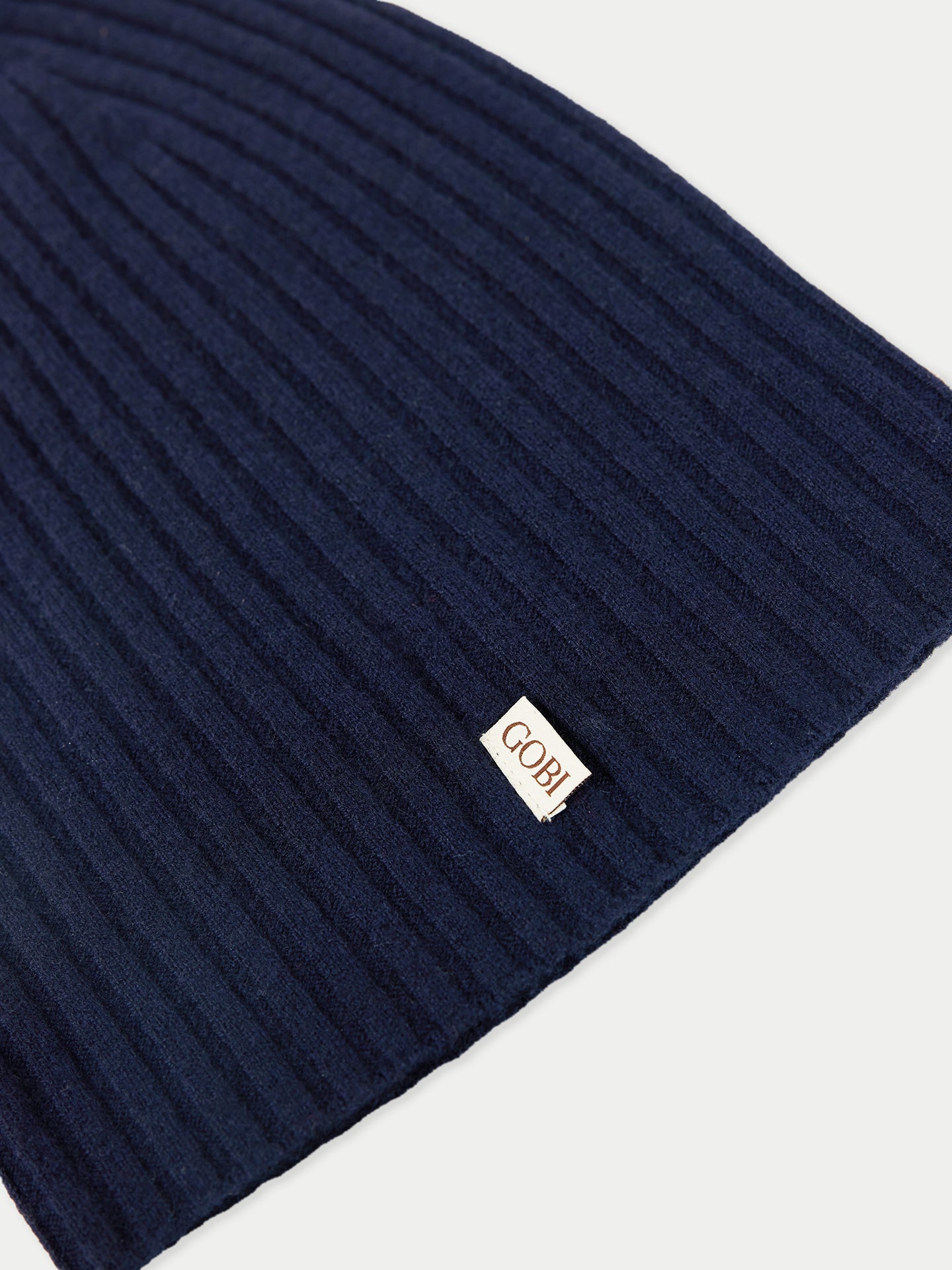 Cashmere Rib Knit Hat