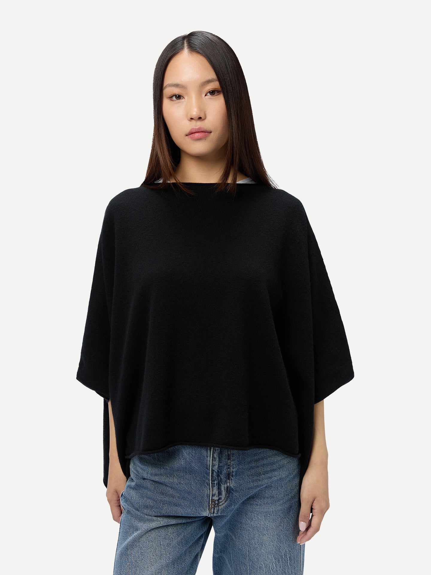 Timeless Knitted Poncho