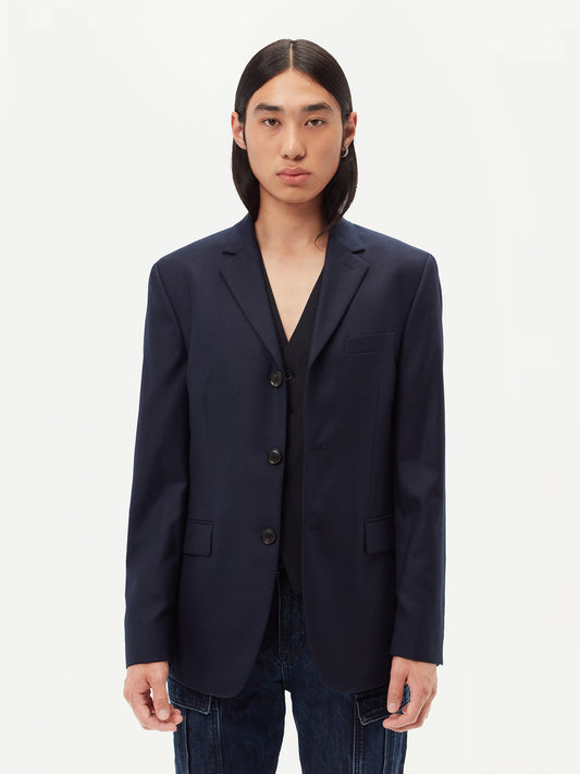 Men’s Cashmere Blazer Navy - Gobi Cashmere