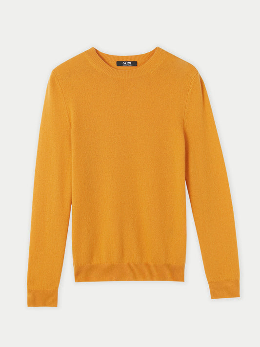 Women's Cashmere €99 Hat & Sweater Set Daffodil - Gobi Cashmere