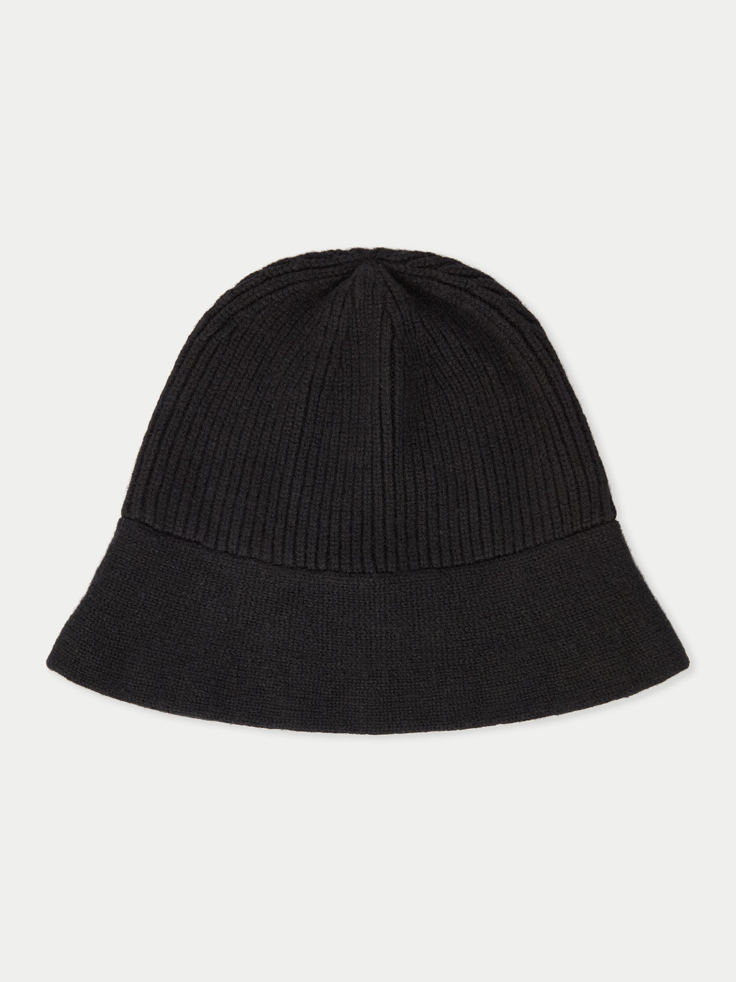 Women's Wide-Brim Cashmere Hat Black - Gobi Cashmere