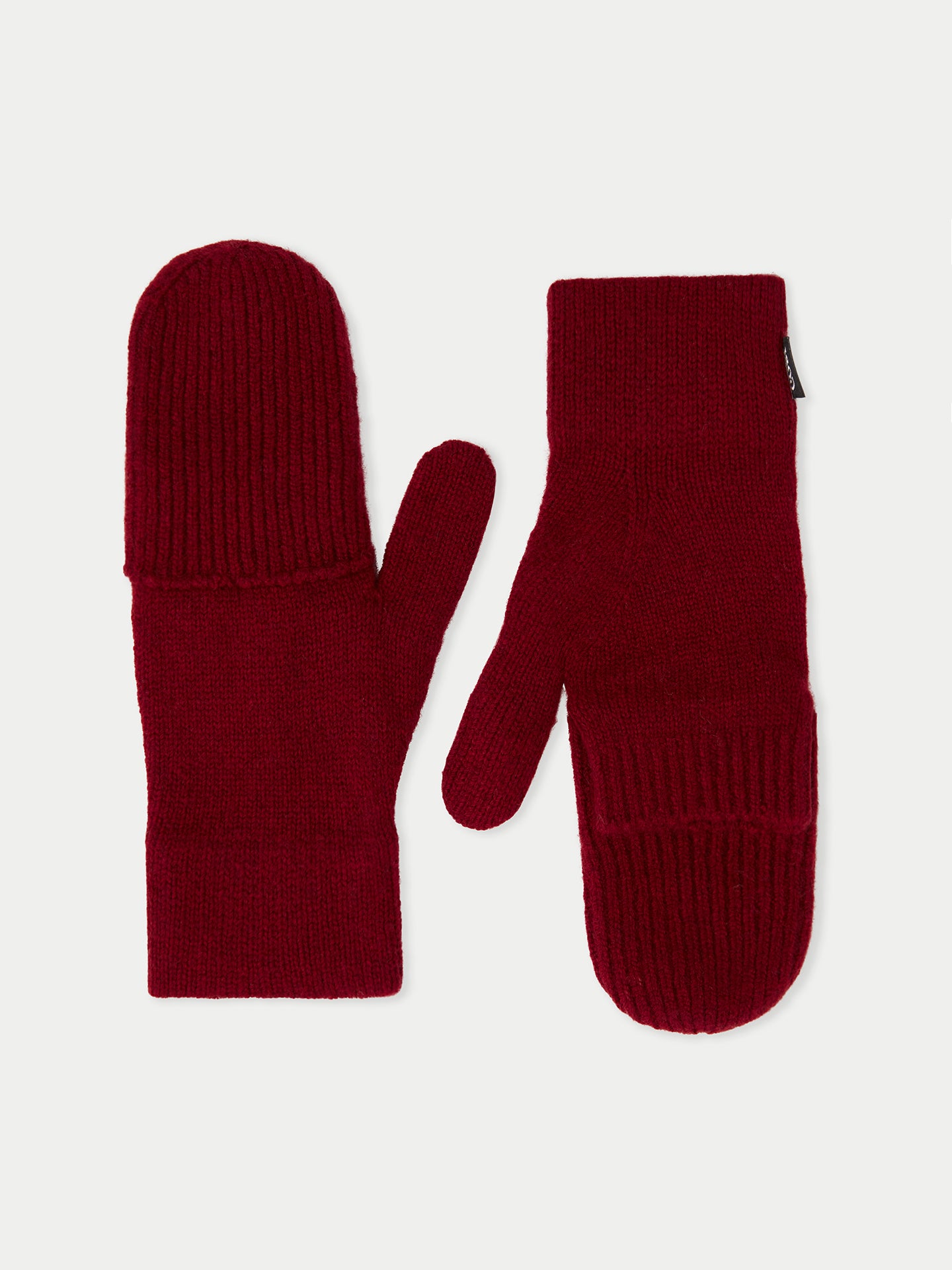 Women's Cashmere Fingerless Gloves with Flap Rhododendron - Gobi Cashmere