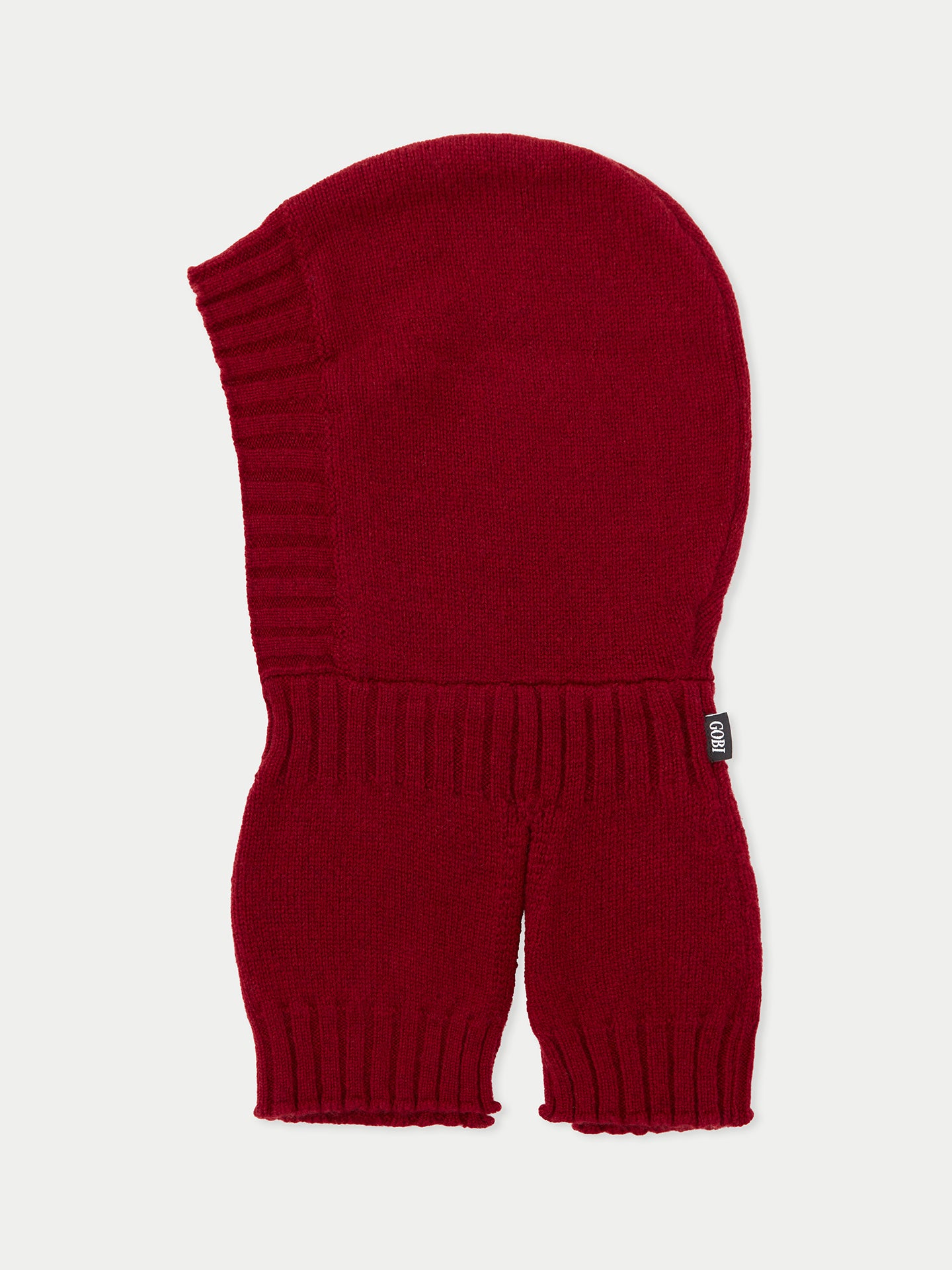 Kids Cashmere Knitted Balaclava Rhododendron - Gobi Cashmere