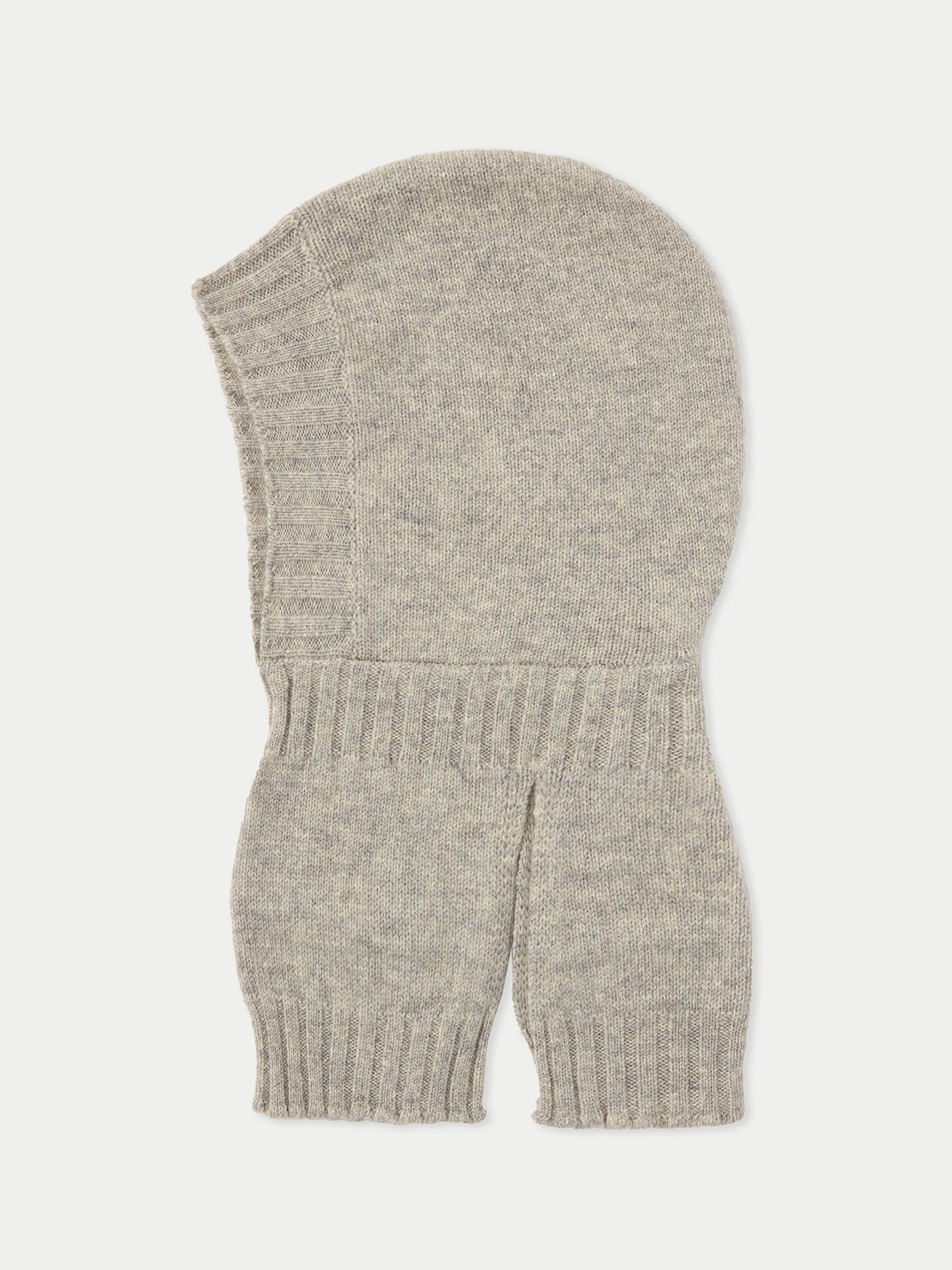 Kids Cashmere Knitted Balaclava Dawn Blue - Gobi Cashmere