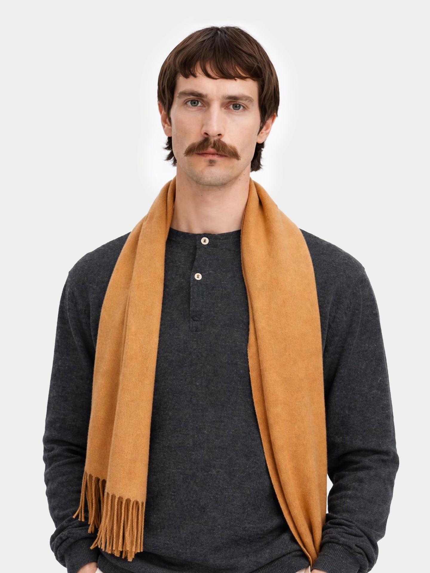 Halstørklæde Med Frynser