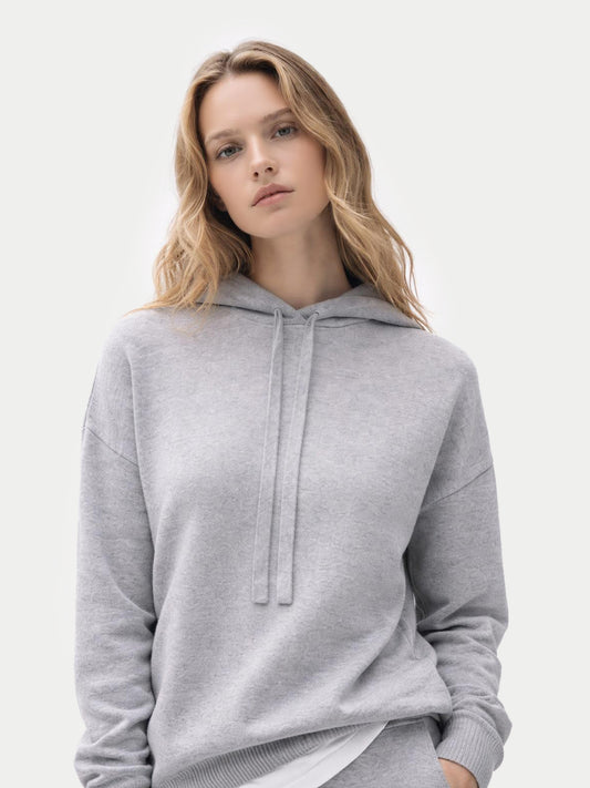Cashmere Pullover Hoodie