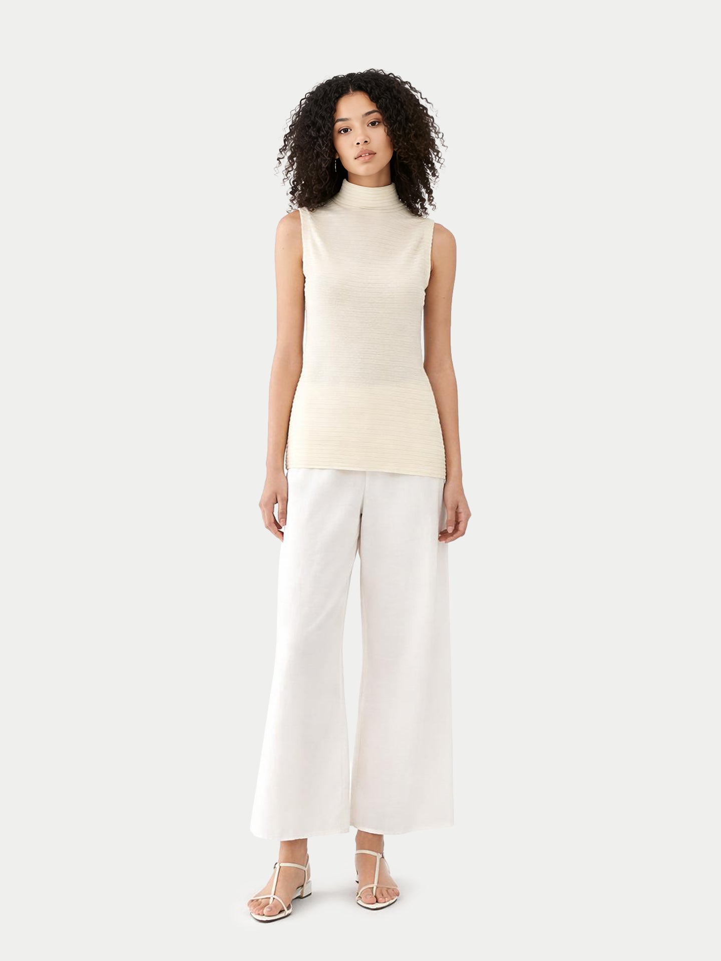 Lightweight Cashmere Silk Turtleneck