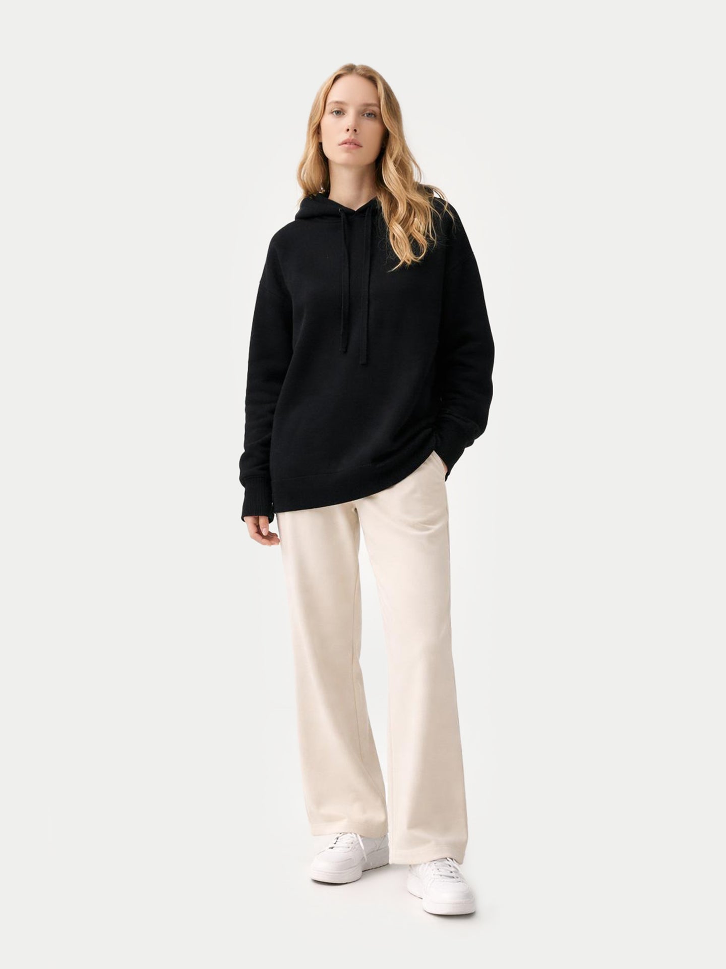 Cashmere Pullover Hoodie