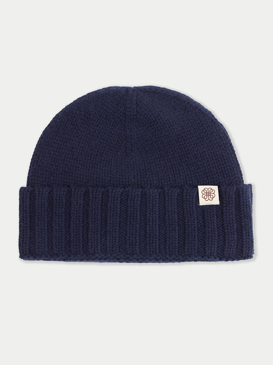 Unisex Beanie Navy Blazer - Gobi Cashmere