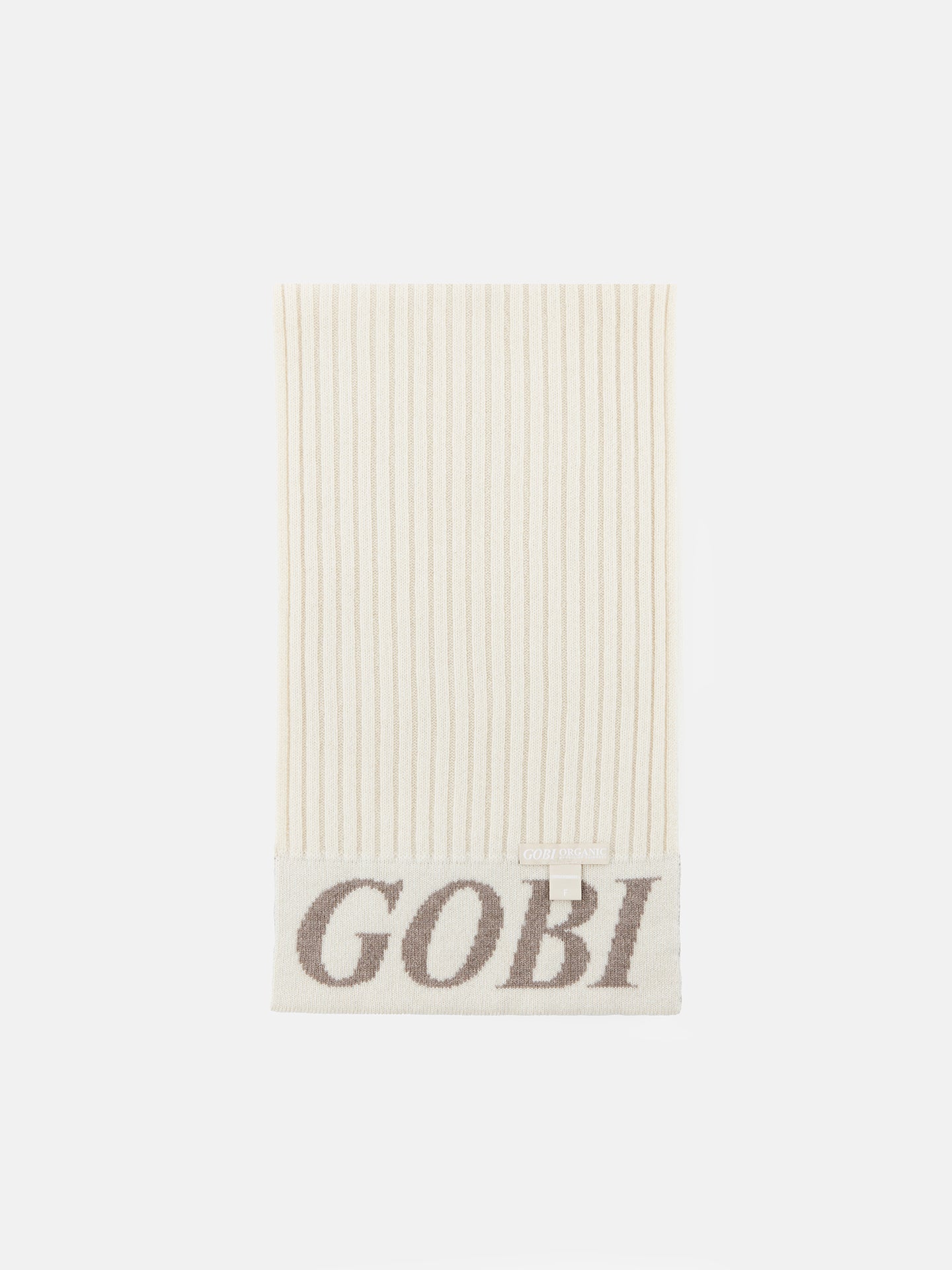 Unisex Responsible Cashmere Scarf Off White - Gobi Cashmere