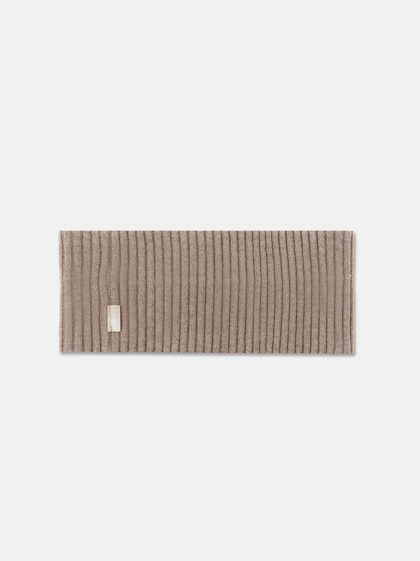 Unisex Responsible Cashmere Headband Taupe - Gobi Cashmere