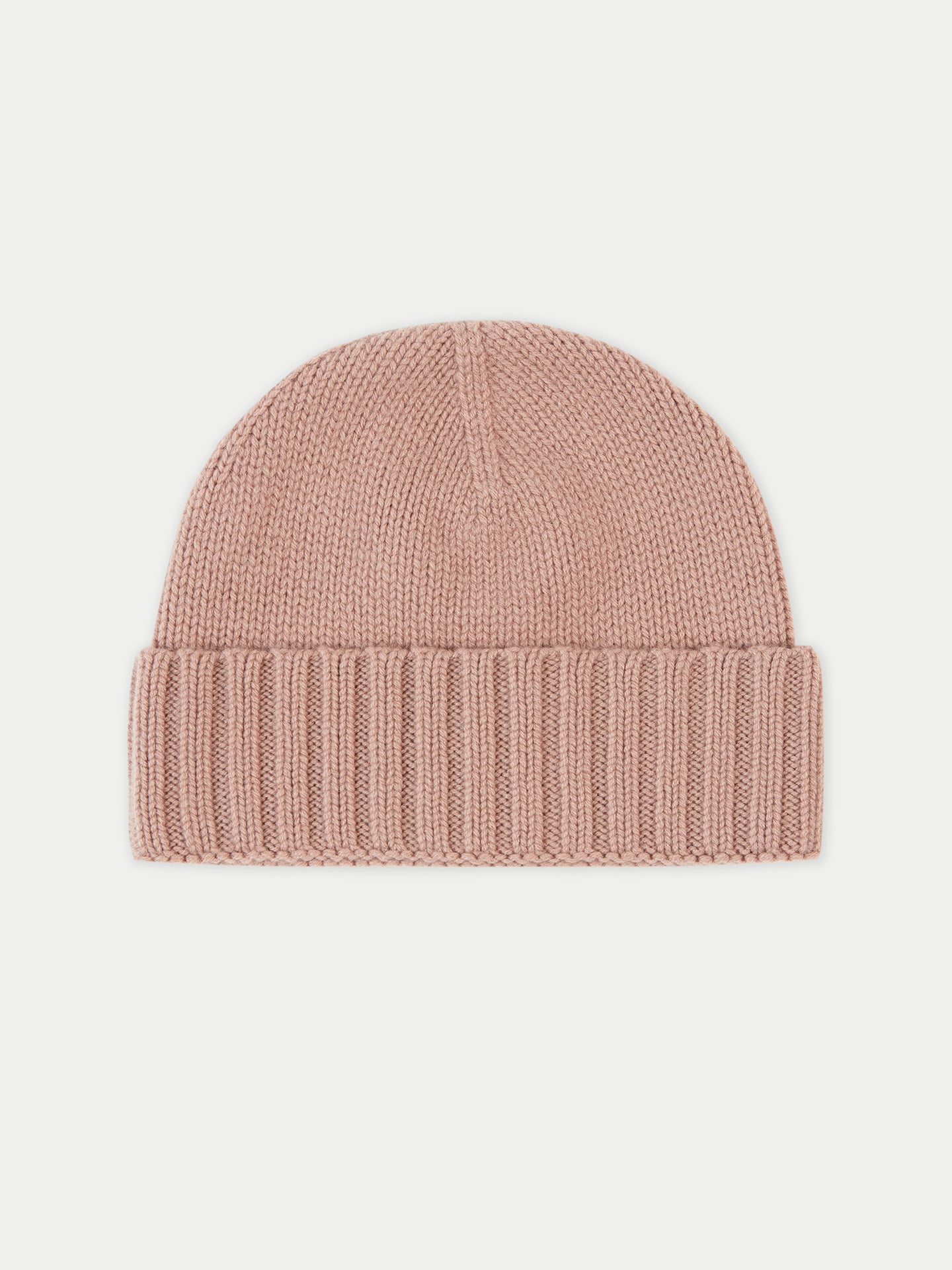 Women's Cashmere Rib Knit Hat Adobe Rose - Gobi Cashmere