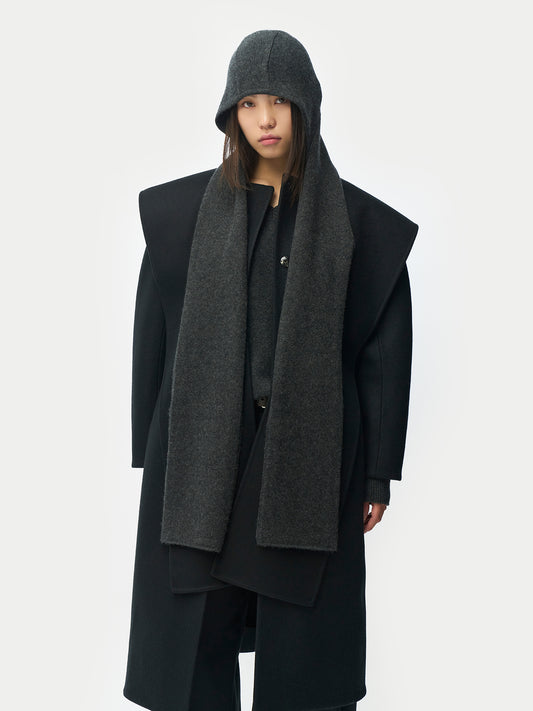 Cashmere Hooded Wrap