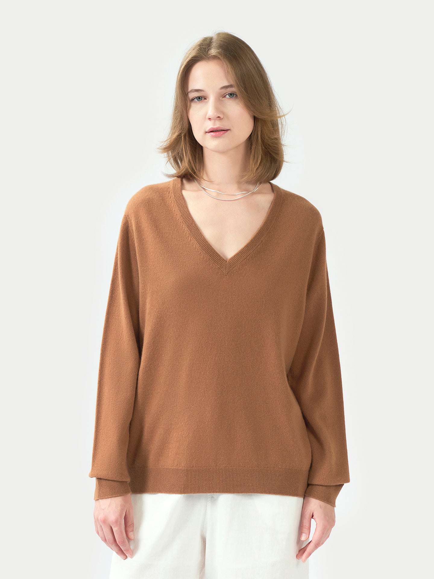 Essential Cashmere V-Neck Sweater