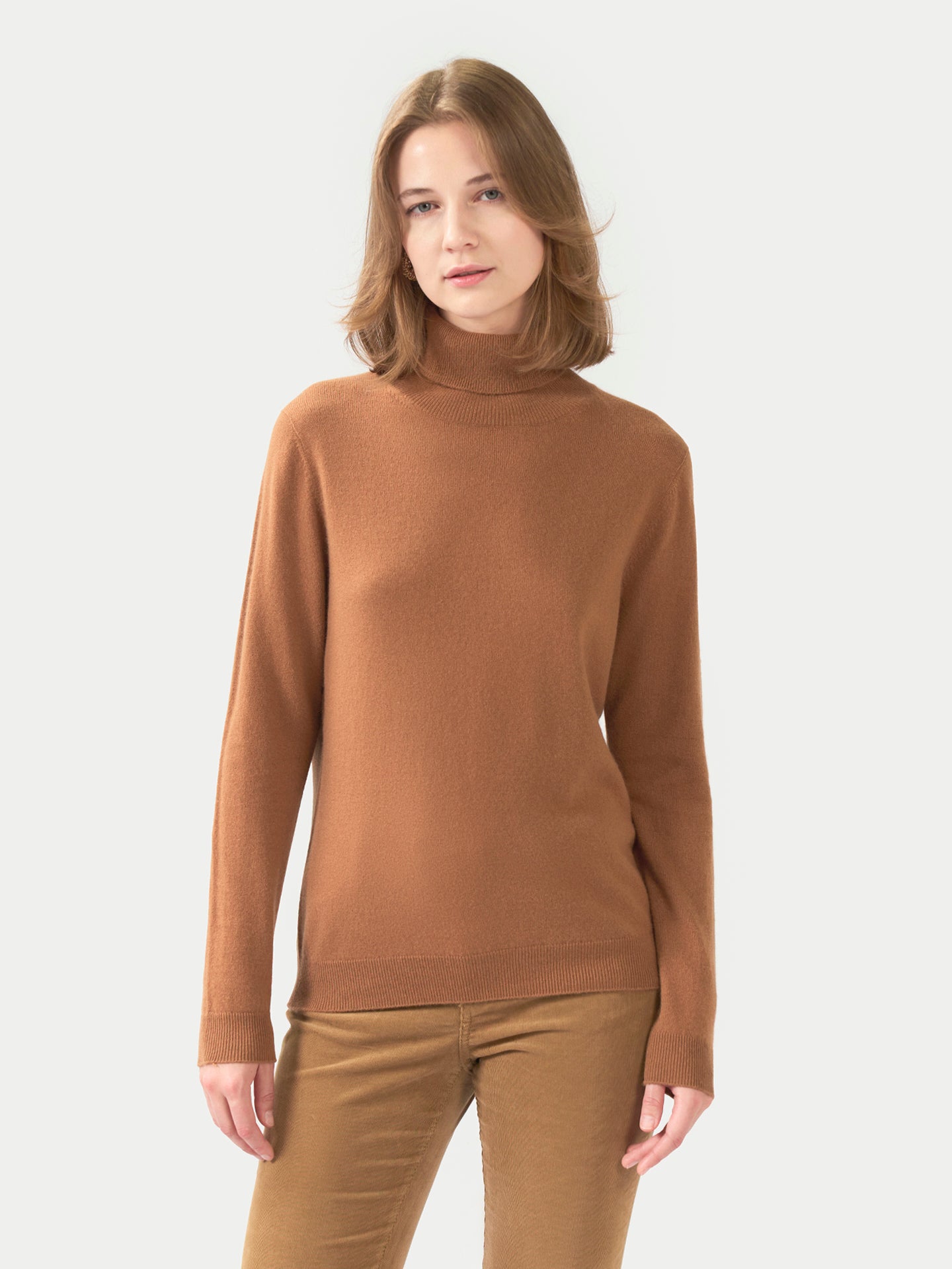 Essential Cashmere Turtleneck Sweater