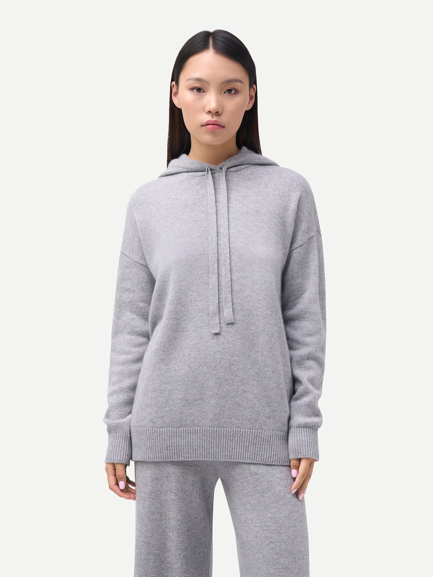 
Women's Cashmere Pullover Hoodie High Rise - Gobi Cashmere