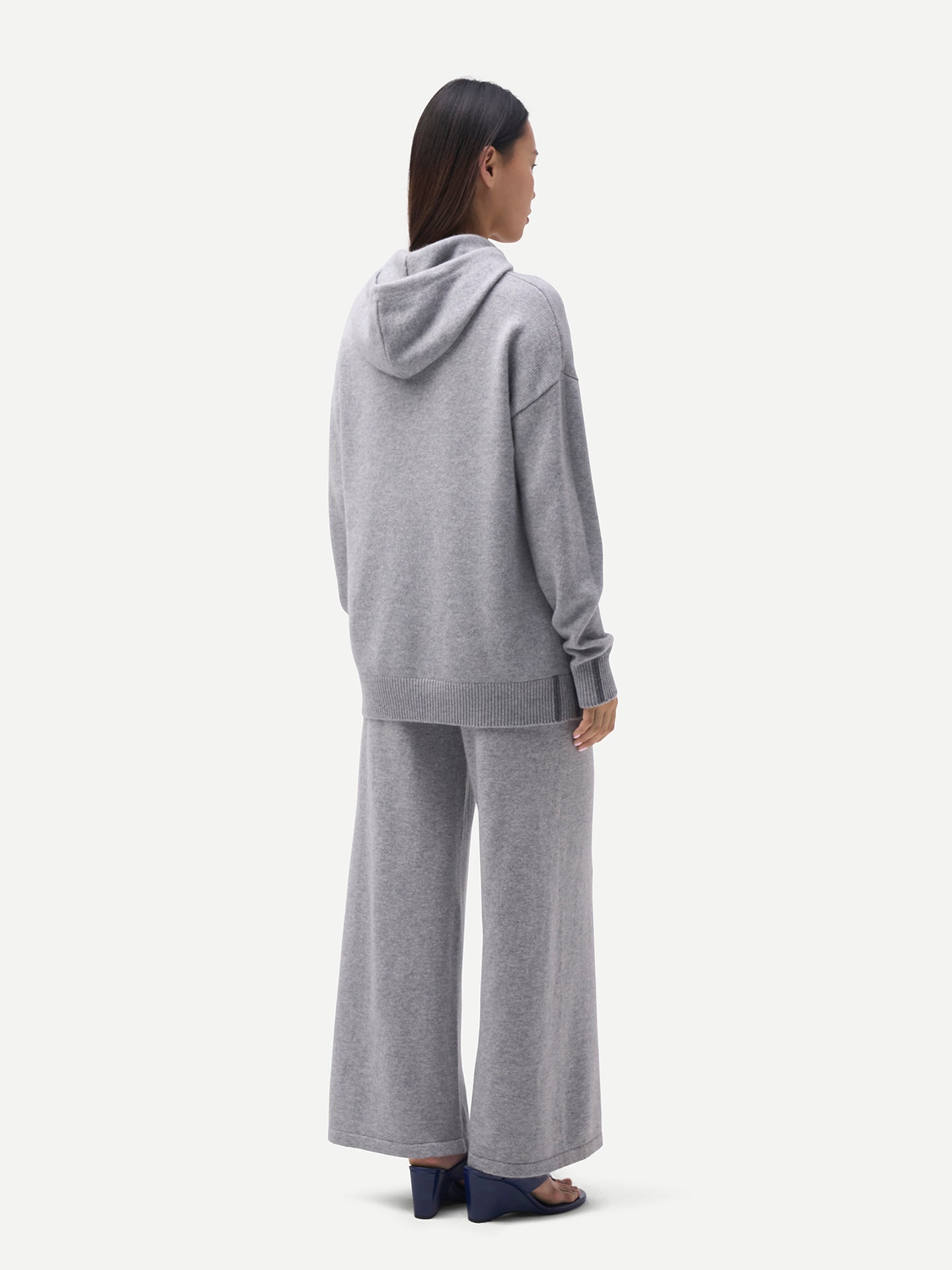 
Women's Cashmere Pullover Hoodie High Rise - Gobi Cashmere
