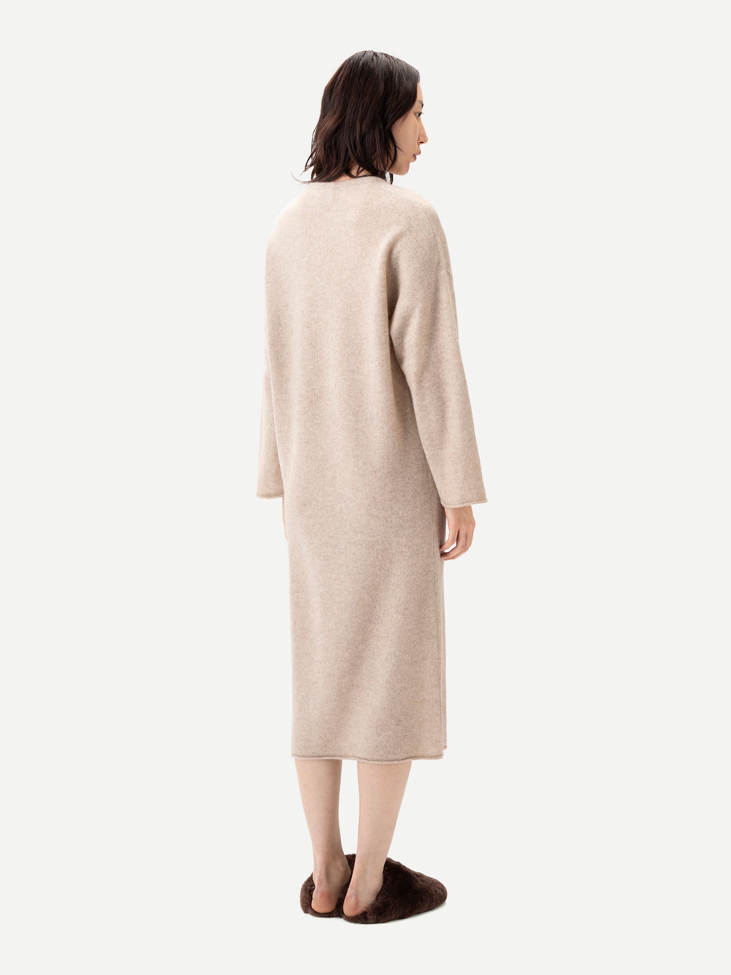 Long Cashmere Sweater Dress