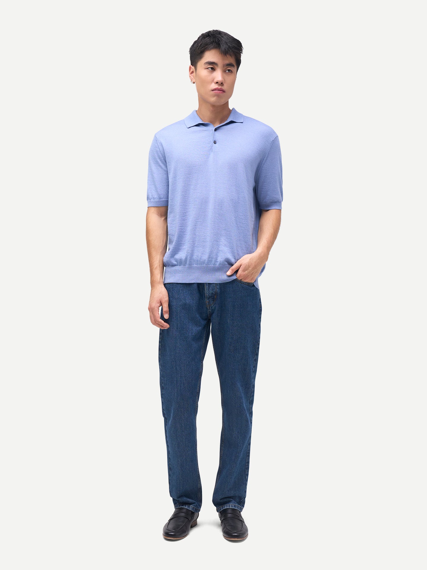 Men Classic Polo Shirt with Short Sleeve