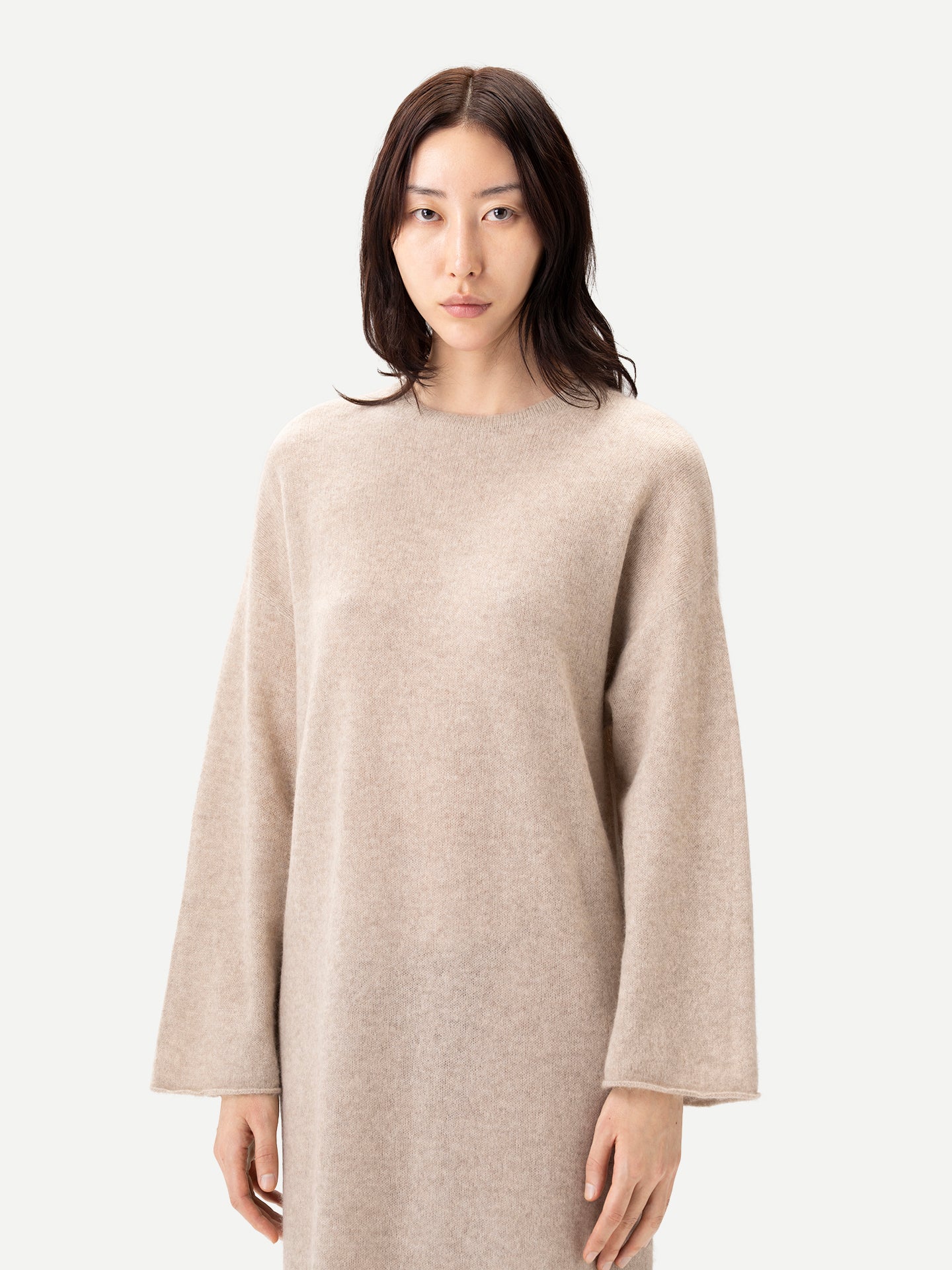 Long Cashmere Sweater Dress