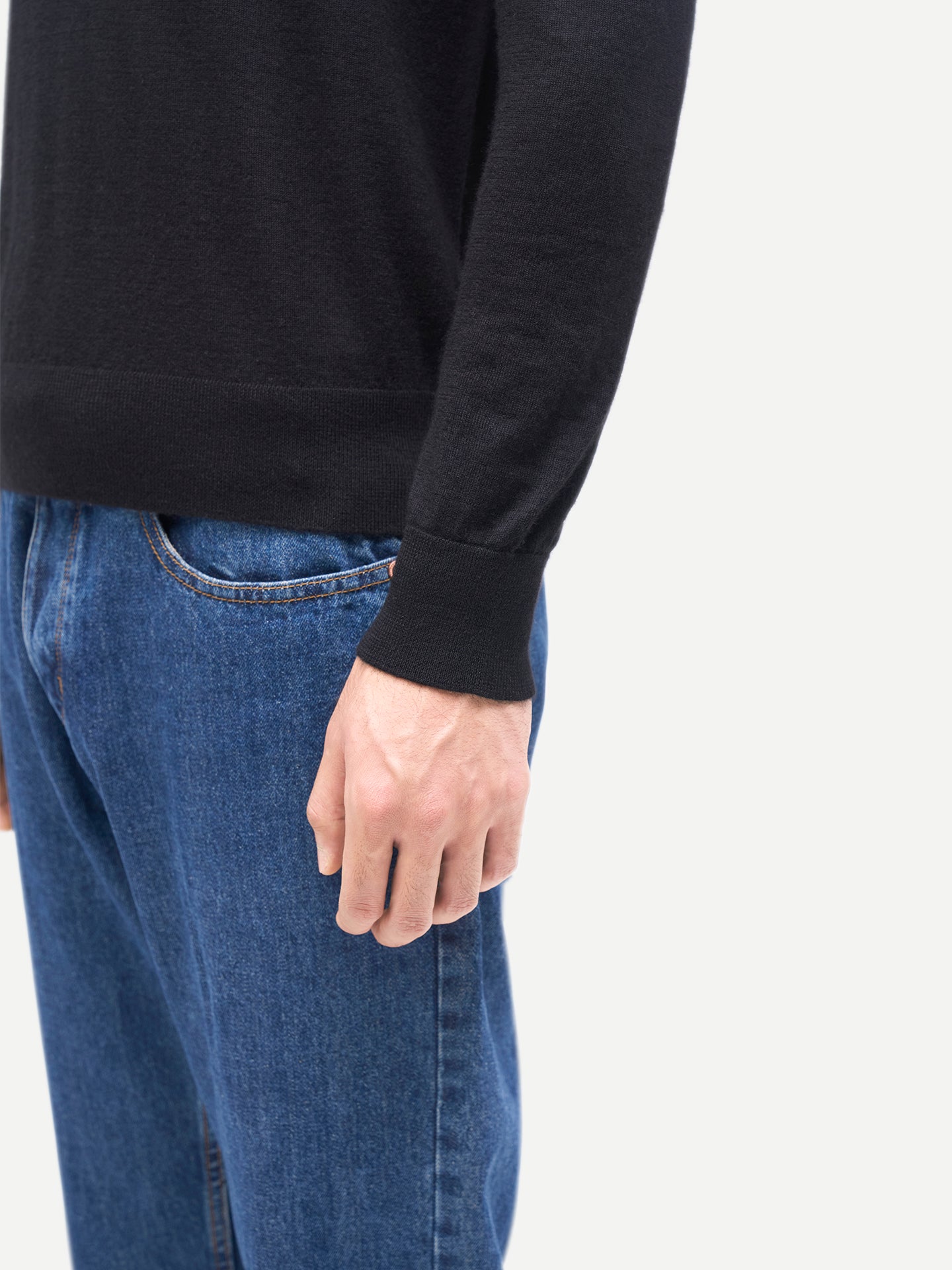 Men Classic Polo Shirt with Long Sleeve