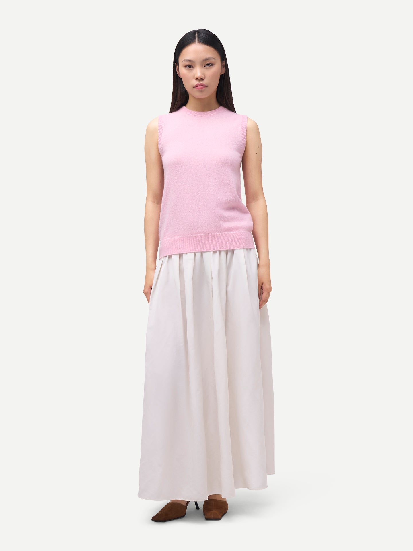 Timeless Cashmere Crewneck Vest