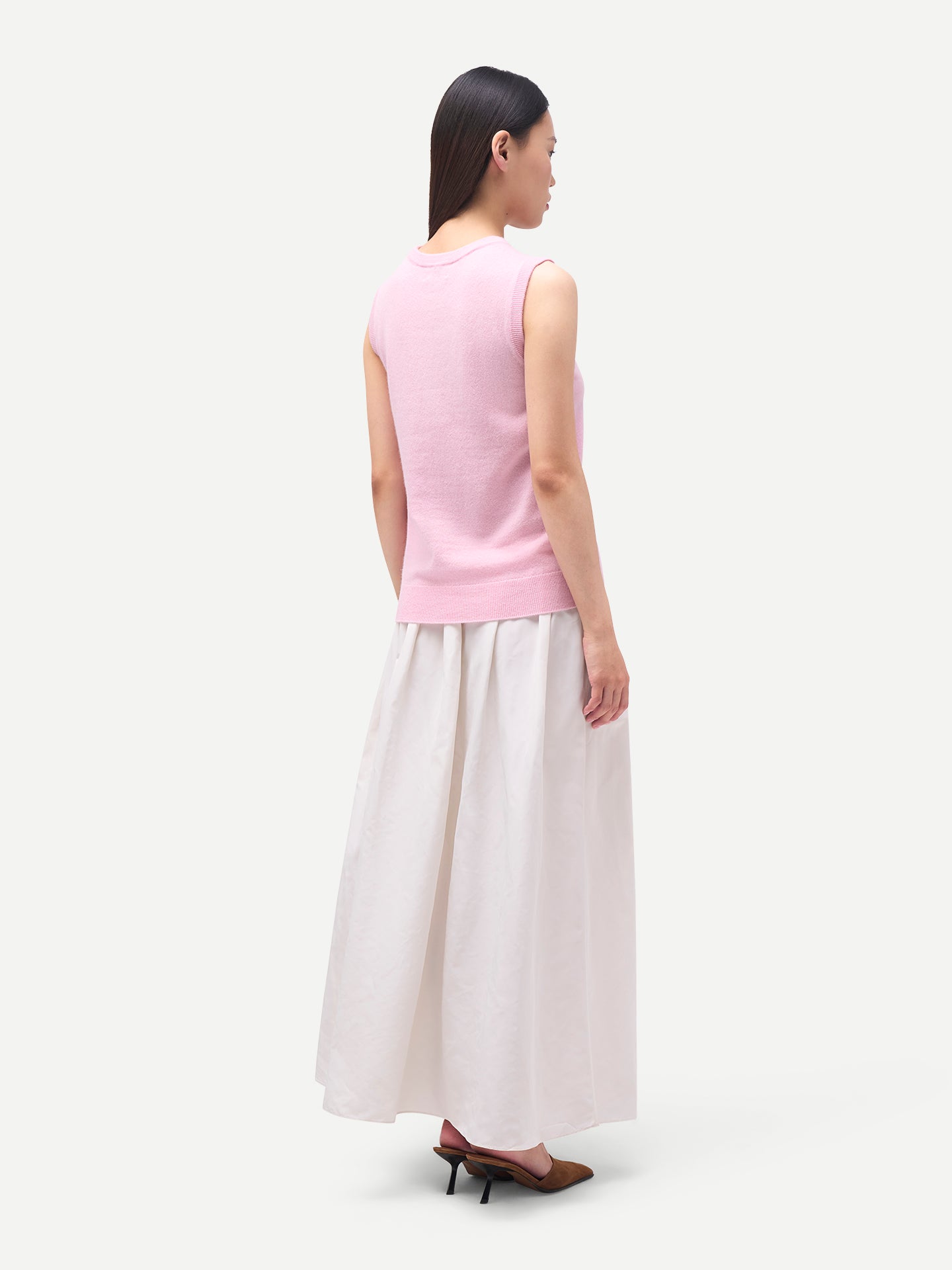 Timeless Cashmere Crewneck Vest