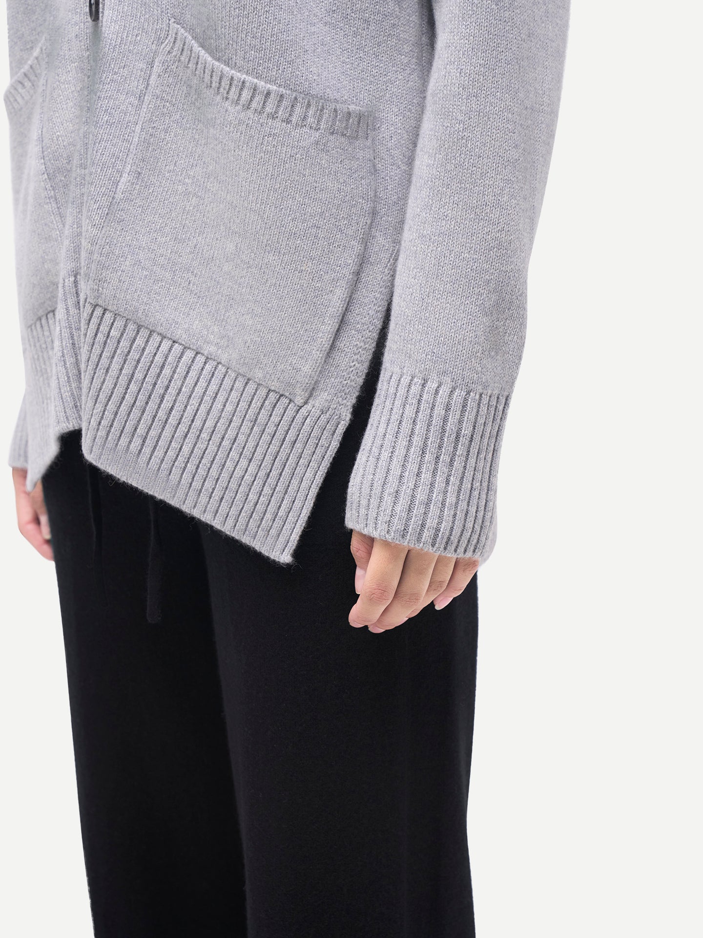 Women's Relaxed-Fit Cashmere Cardigan High Rise - Gobi Cashmere