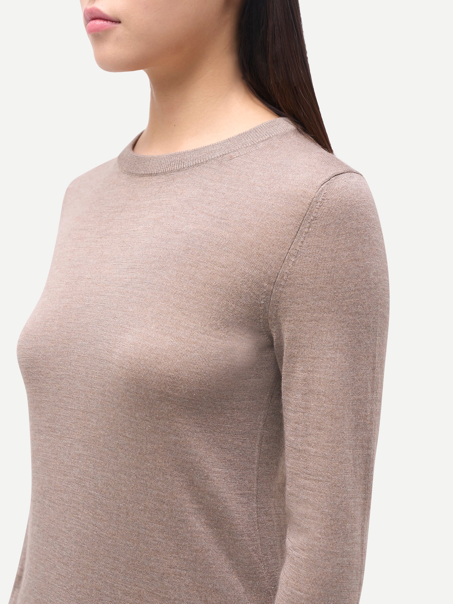 Women C-Neck  Cashmere Sweater