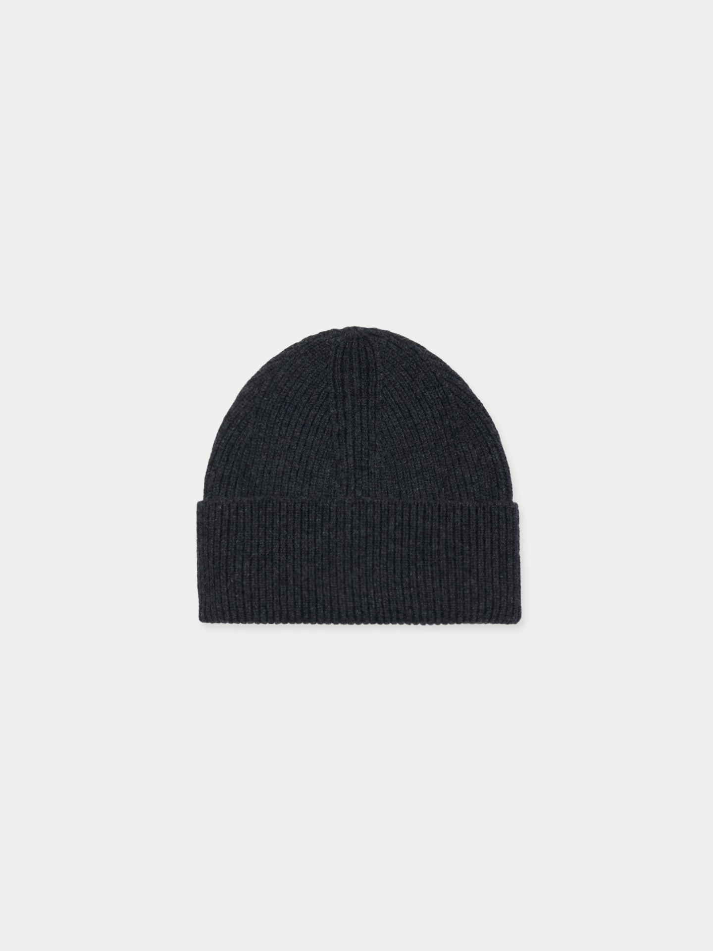 Men's Cashmere Beanie Hat Charcoal - Gobi Cashmere