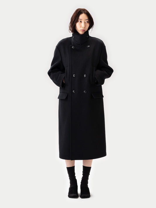 Unisex Cashmere Trench Coat