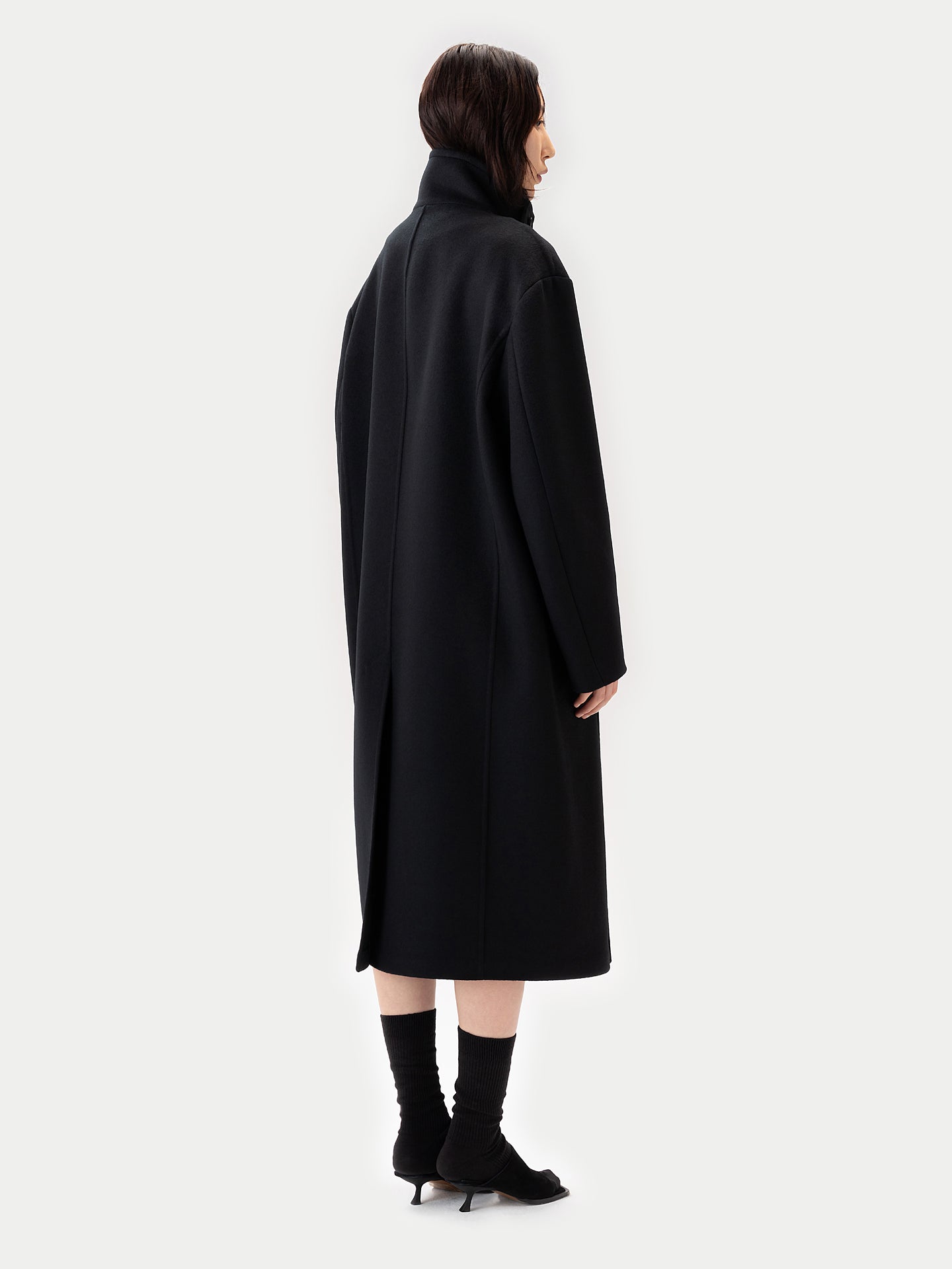 Unisex Cashmere Trench Coat
