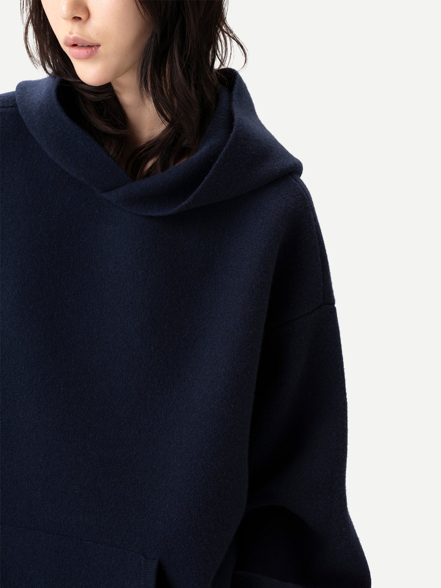 Unisex Cashmere Sweatshirt India Ink - Gobi Cashmere