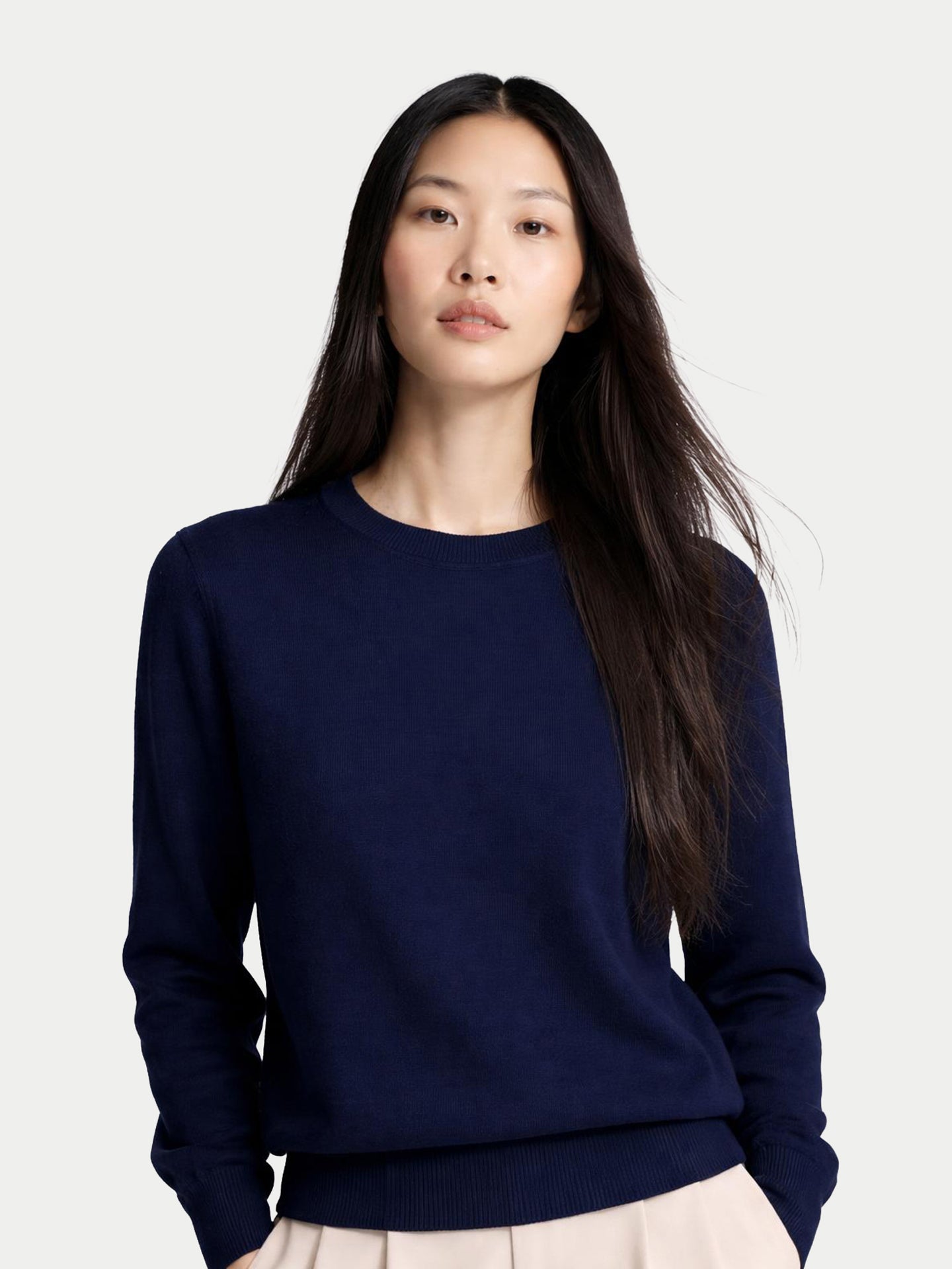 Women C-Neck  Cashmere Sweater
